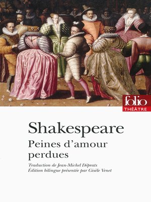 cover image of Peines d'amour perdues